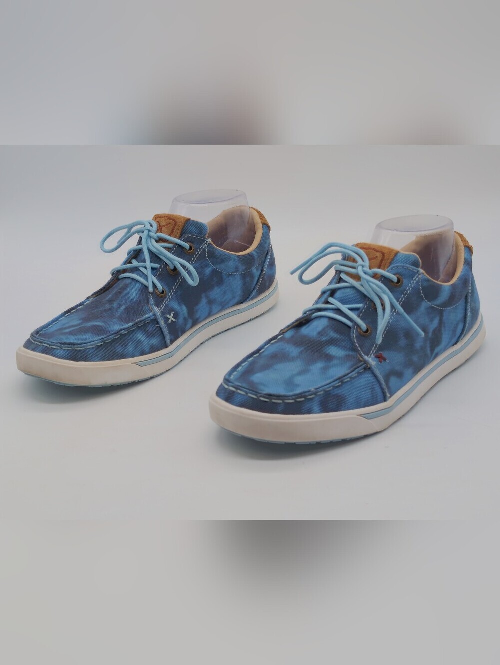 Twisted X Kicks Women's Blue Tie-Dye Casual Shoes Size 9M WCA0043